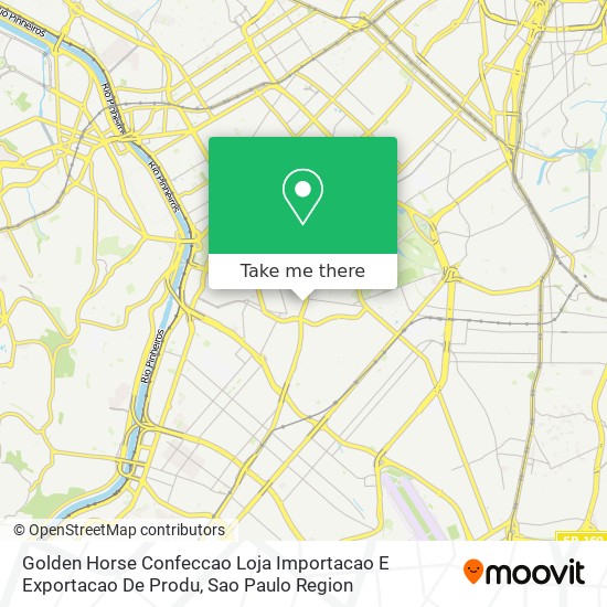 Golden Horse Confeccao Loja Importacao E Exportacao De Produ map