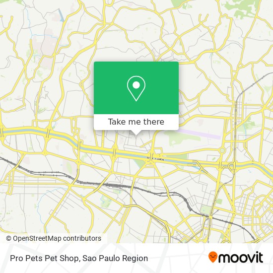 Pro Pets Pet Shop map