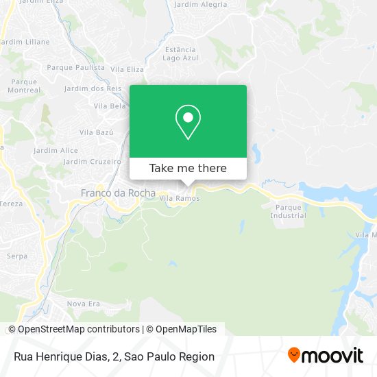 Rua Henrique Dias, 2 map