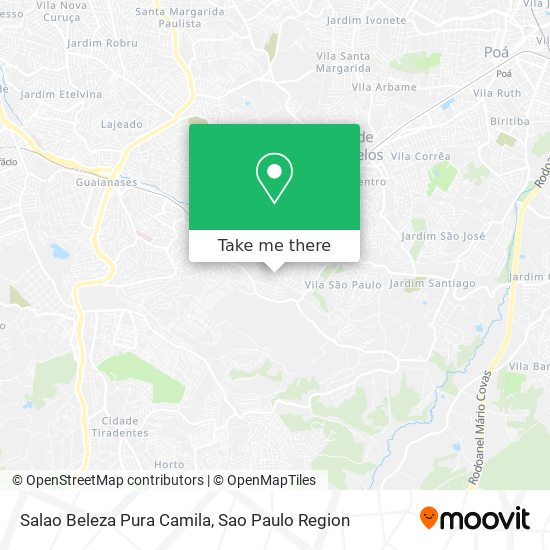Salao Beleza Pura Camila map