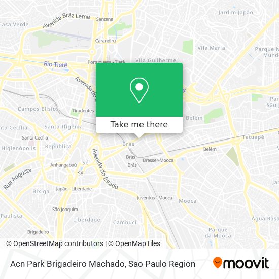 Mapa Acn Park Brigadeiro Machado
