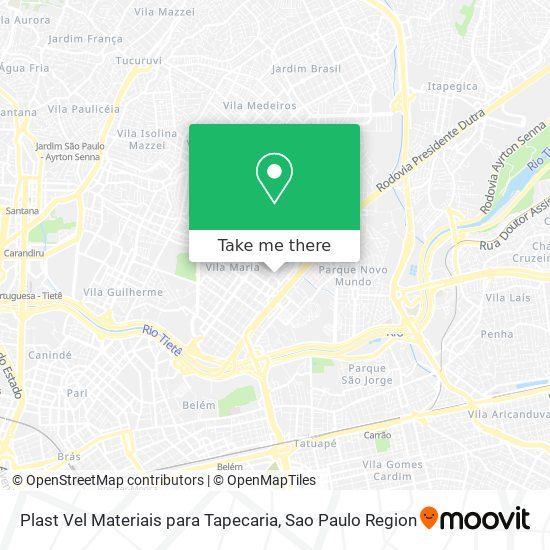 Plast Vel Materiais para Tapecaria map