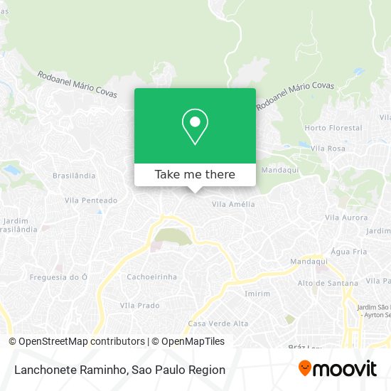 Lanchonete Raminho map