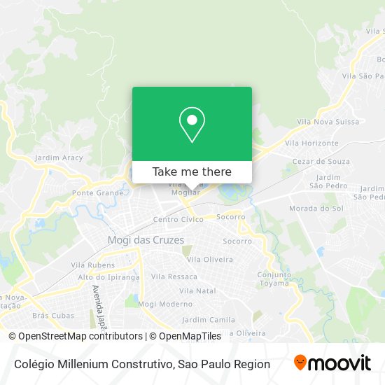 Colégio Millenium Construtivo map
