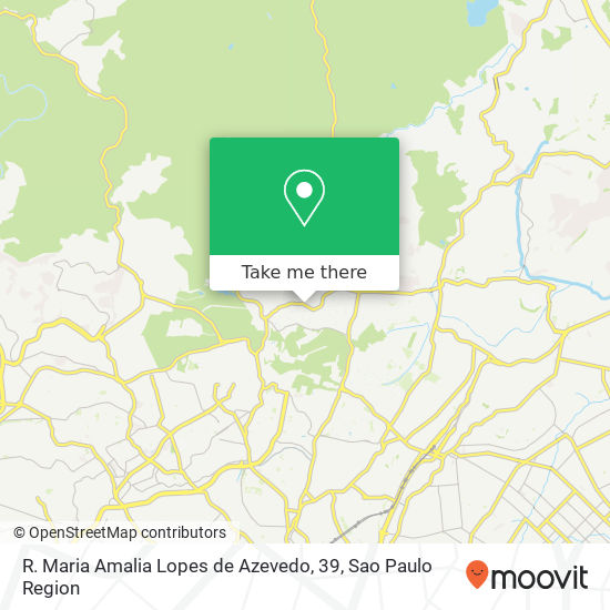 Mapa R. Maria Amalia Lopes de Azevedo, 39