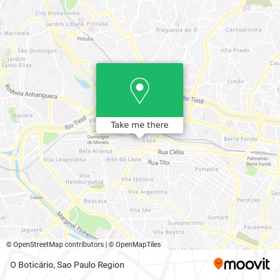 O Boticário map