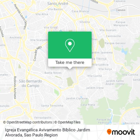 Igreja Evangélica Avivamento Bíblico Jardim Alvorada map