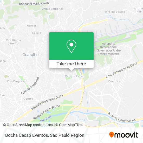 Bocha Cecap Eventos map