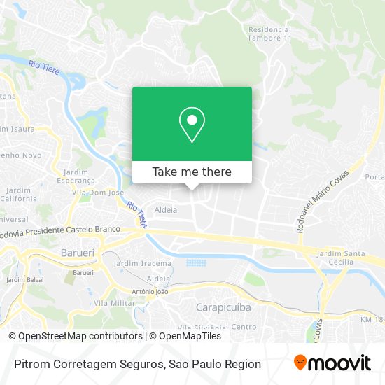 Pitrom Corretagem Seguros map