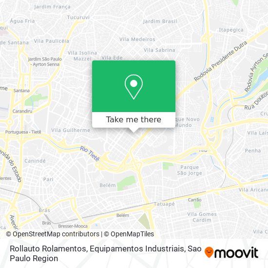 Rollauto Rolamentos, Equipamentos Industriais map