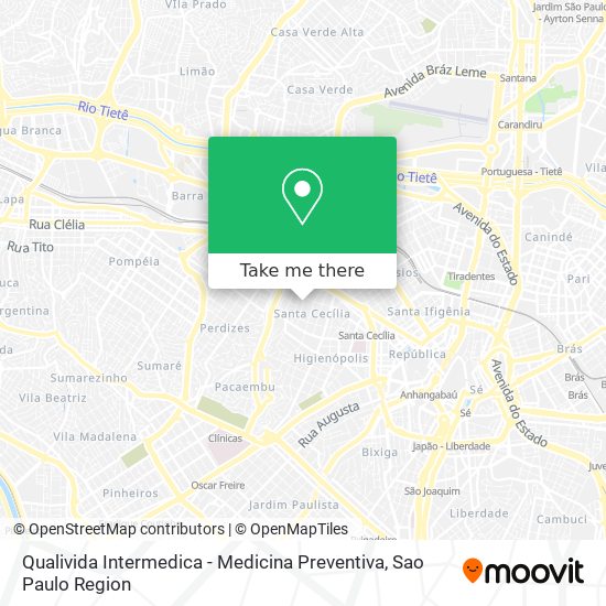 Qualivida Intermedica - Medicina Preventiva map