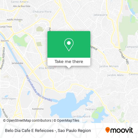 Belo Dia Cafe E Refeicoes - map