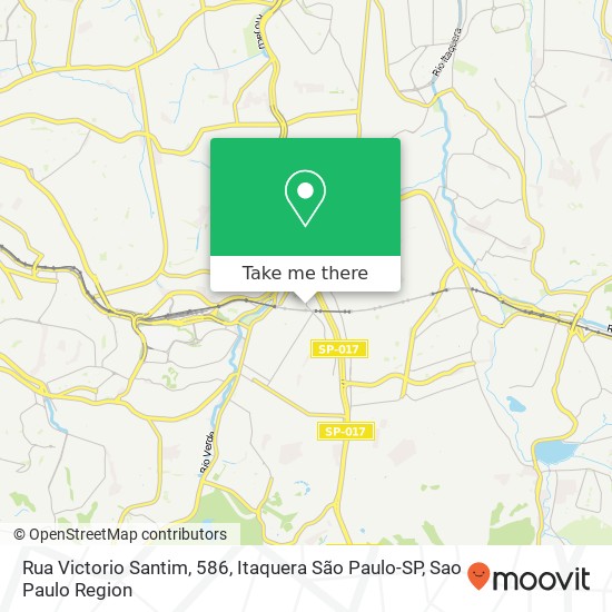 Rua Victorio Santim, 586, Itaquera São Paulo-SP map