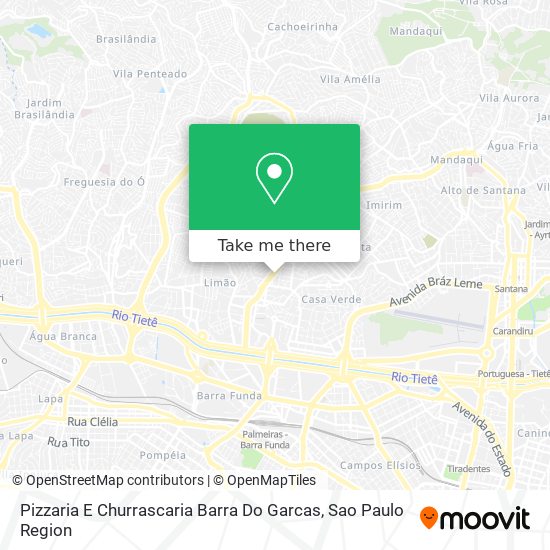 Pizzaria E Churrascaria Barra Do Garcas map