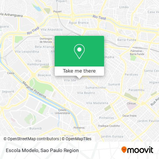 Mapa Escola Modelo