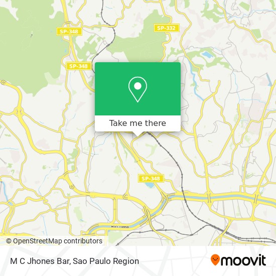 M C Jhones Bar map