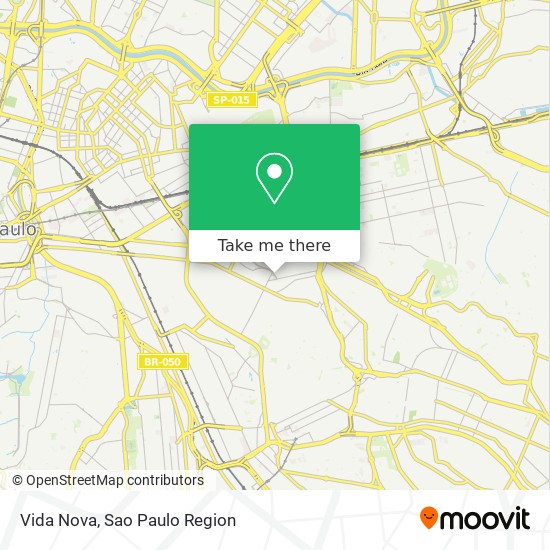 Vida Nova map