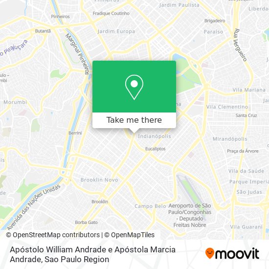 Apóstolo William Andrade e Apóstola Marcia Andrade map