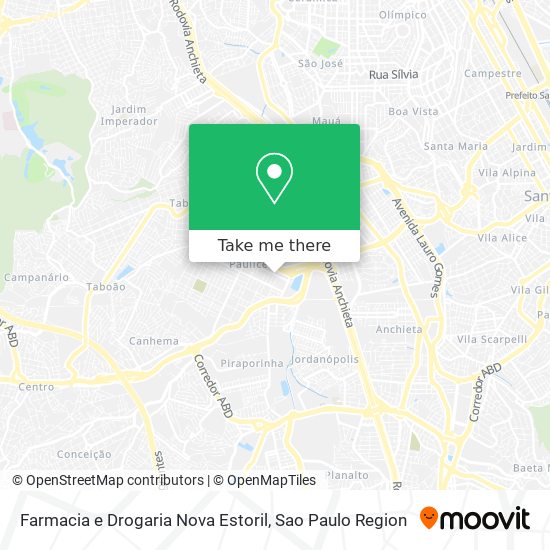 Farmacia e Drogaria Nova Estoril map