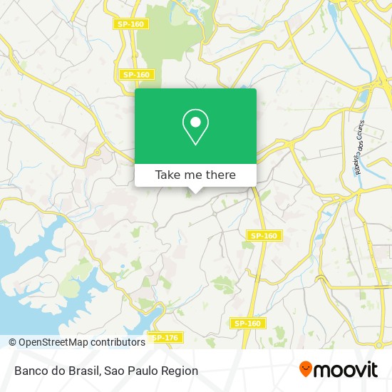 Banco do Brasil map