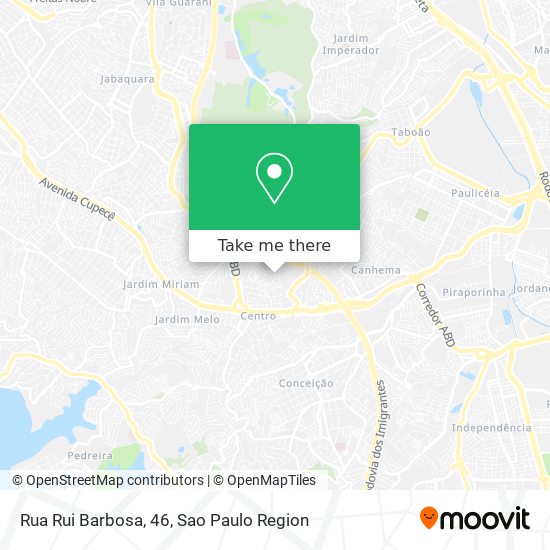 Mapa Rua Rui Barbosa, 46