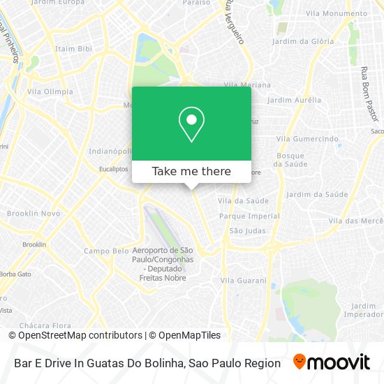 Bar E Drive In Guatas Do Bolinha map