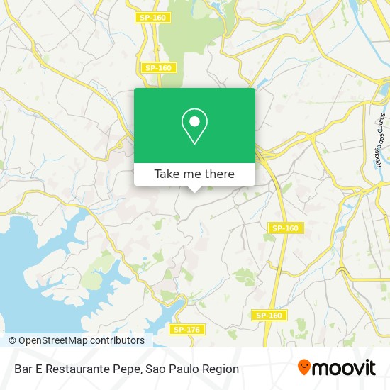 Mapa Bar E Restaurante Pepe