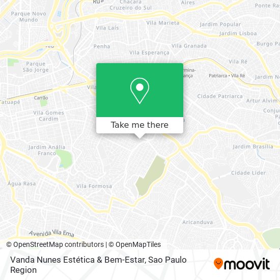 Vanda Nunes Estética & Bem-Estar map