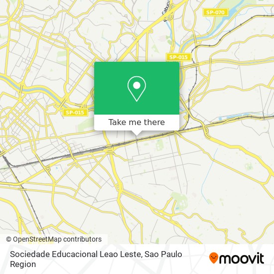 Sociedade Educacional Leao Leste map