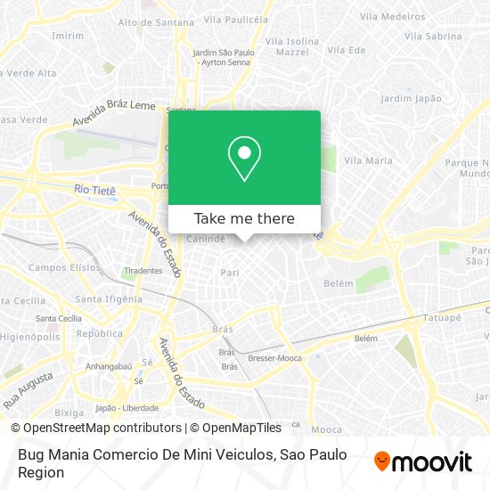 Mapa Bug Mania Comercio De Mini Veiculos