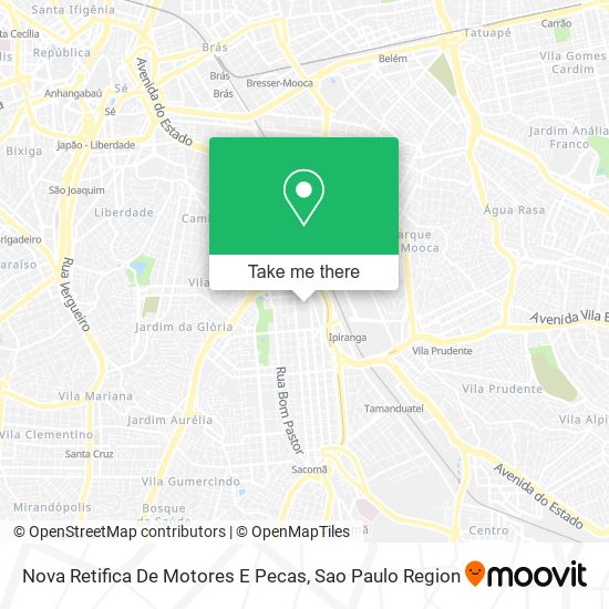 Nova Retifica De Motores E Pecas map