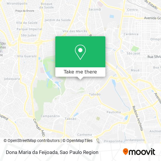 Dona Maria da Feijoada map