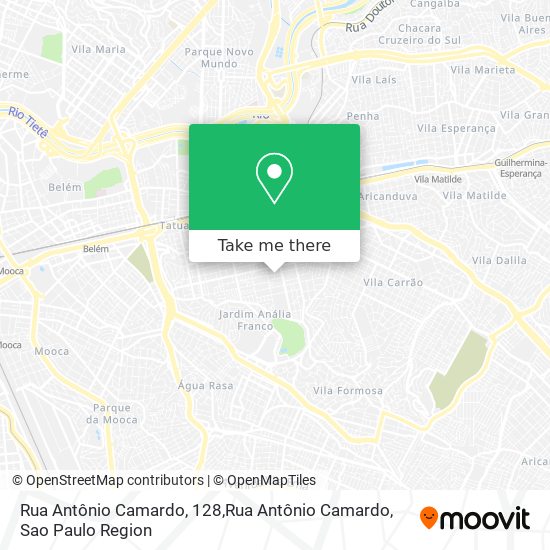 Rua Antônio Camardo, 128,Rua Antônio Camardo map