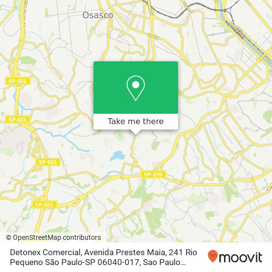 Detonex Comercial, Avenida Prestes Maia, 241 Rio Pequeno São Paulo-SP 06040-017 map