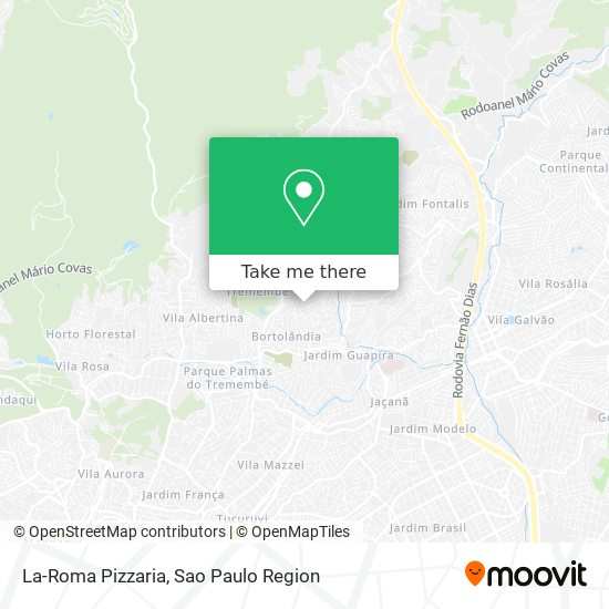 La-Roma Pizzaria map