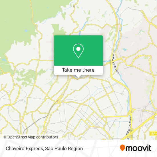 Mapa Chaveiro Express