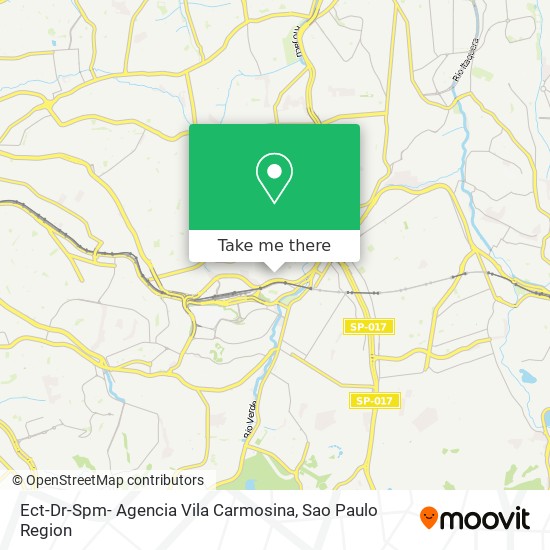 Ect-Dr-Spm- Agencia Vila Carmosina map