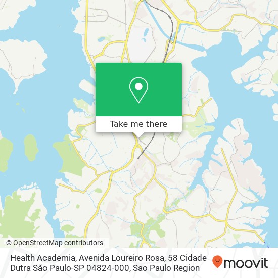 Health Academia, Avenida Loureiro Rosa, 58 Cidade Dutra São Paulo-SP 04824-000 map