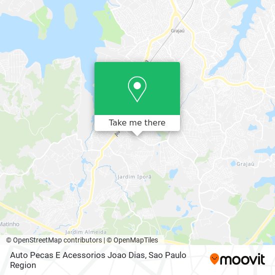 Auto Pecas E Acessorios Joao Dias map