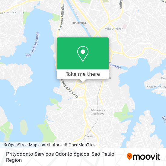 Prityodonto Serviços Odontológicos map