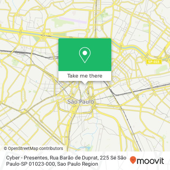 Cyber - Presentes, Rua Barão de Duprat, 225 Sé São Paulo-SP 01023-000 map