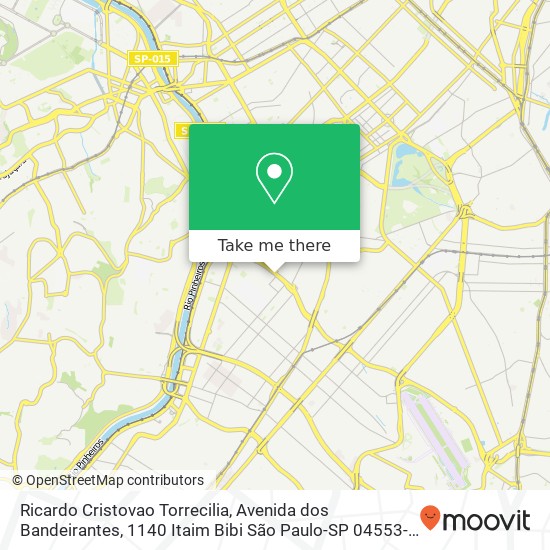 Ricardo Cristovao Torrecilia, Avenida dos Bandeirantes, 1140 Itaim Bibi São Paulo-SP 04553-001 map