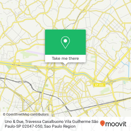 Uno & Due, Travessa Casalbuono Vila Guilherme São Paulo-SP 02047-050 map