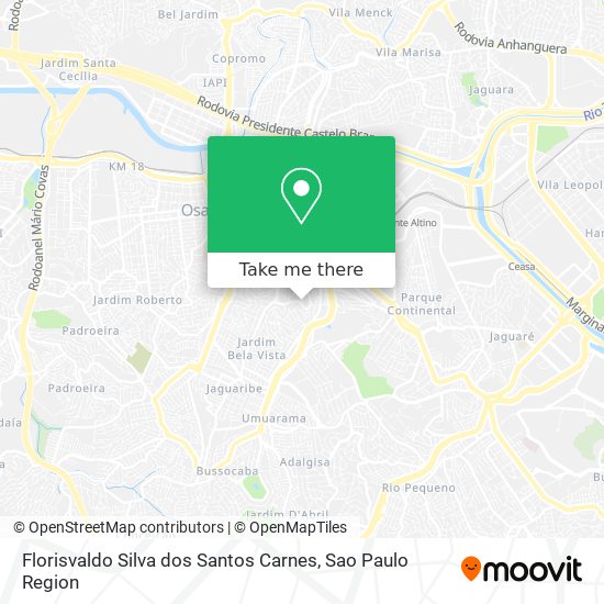 Florisvaldo Silva dos Santos Carnes map