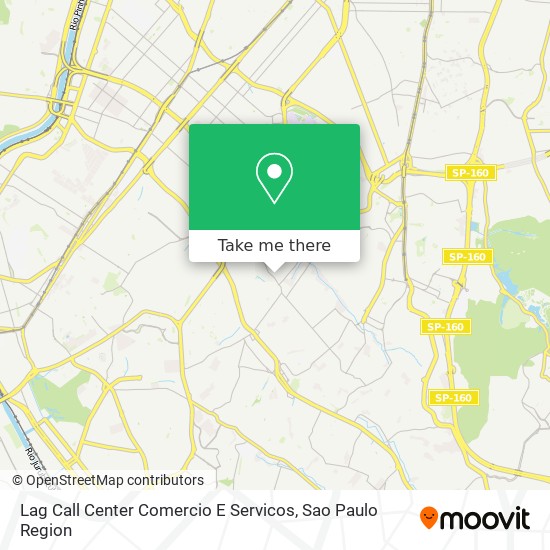 Lag Call Center Comercio E Servicos map