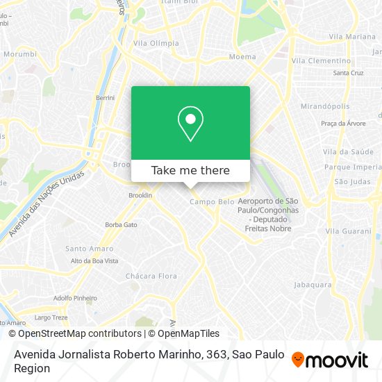 Avenida Jornalista Roberto Marinho, 363 map