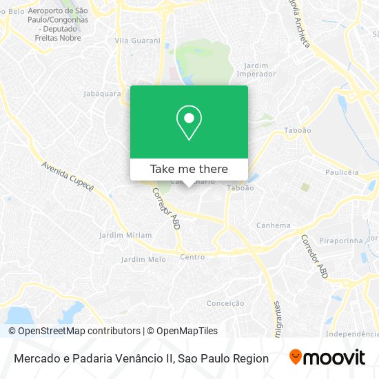 Mercado e Padaria Venâncio II map