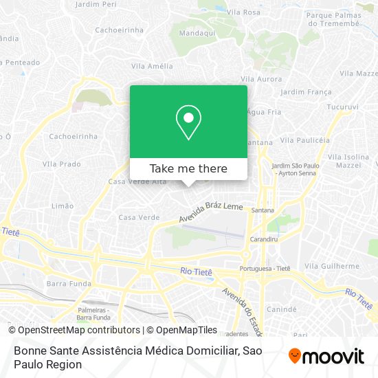 Bonne Sante Assistência Médica Domiciliar map