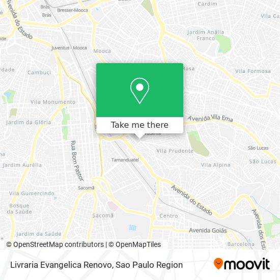 Livraria Evangelica Renovo map