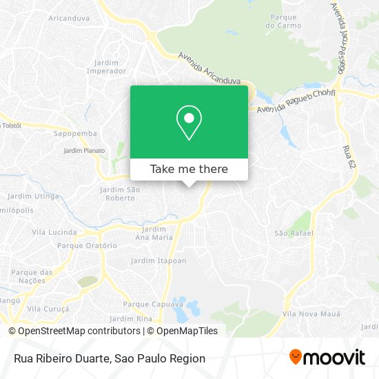 Rua Ribeiro Duarte map